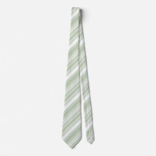 Monogram blek grönt rand slips