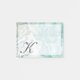 Monogram Blomspricka II Post-it Block