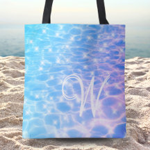 Monogram Blue Vatten Ocean Sommar-Elegant, Snyggt