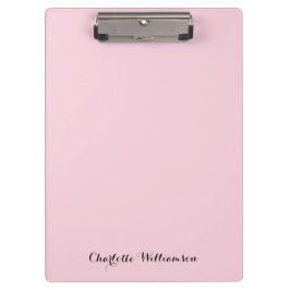 Monogram Blush Rosa | Modern Minimalistisk Feminin