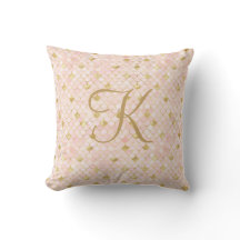Monogram Bokstavsstil Roséguld Fjäll Glans
