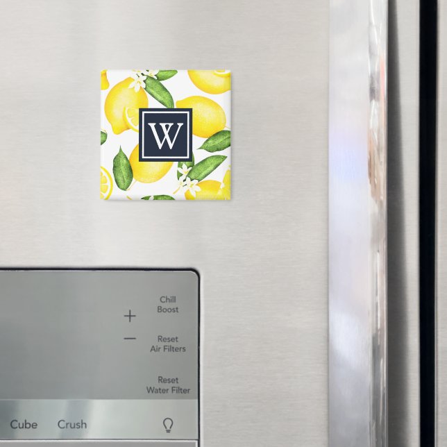 Monogram Botanisk Citron Magnet (In Situ (Fridge))