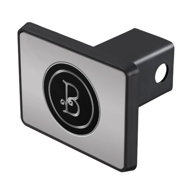 Monogram "Brev B" Dragkroksskydd (Topp Höger)