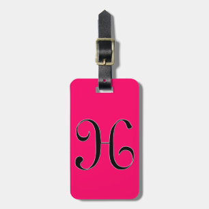 Monogram Brev H om hallon Bagagebricka