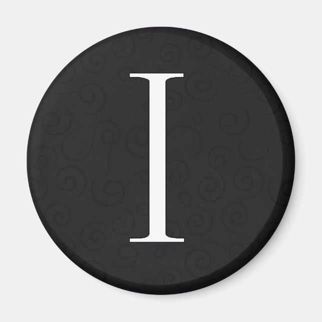 Monogram Brev I Magnet (Framsidan)