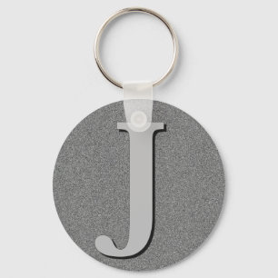 Monogram Brev J Nyckelring