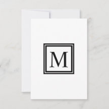 Monogram Brev Square Life Roman
