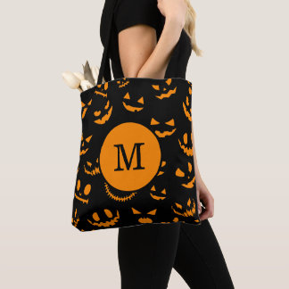 Monogram Brev-taloky Jack o lantern Ansikte Tygkasse