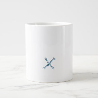 Monogram brev X Jumbo Mugg