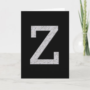 Monogram Brev Z Kort