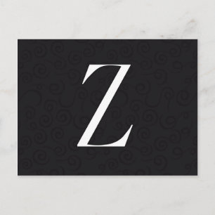 Monogram Brev Z Vykort
