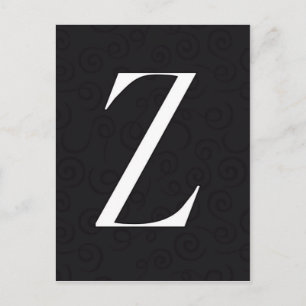 Monogram Brev Z Vykort