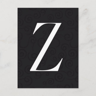 Monogram Brev Z Vykort
