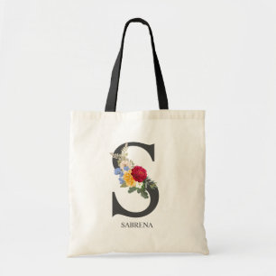 Monogram brevbukett S blomsterbukett Tygkasse