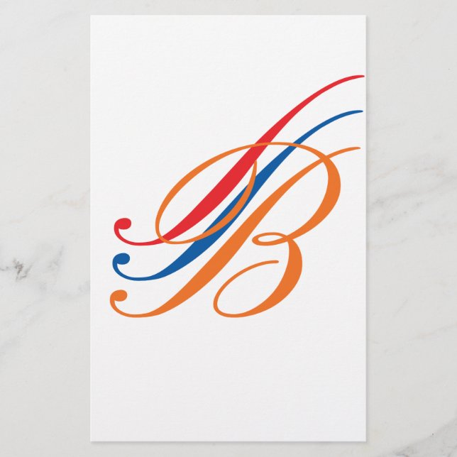 monogram brevpapper (Framsida)