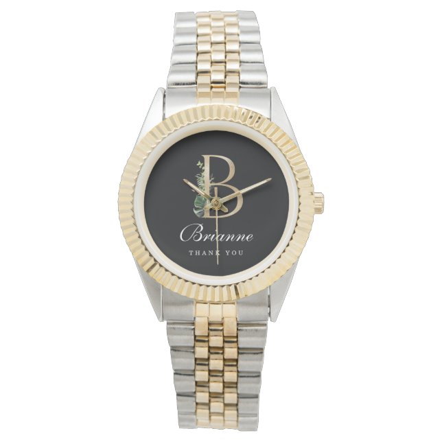Monogram Bridesmaid Watch Armbandsur (Framsida)