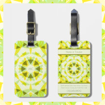 Monogram Bright Gult Grönt Magic Star Girl