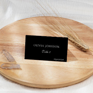 Monogram bröllopsmeny val bord plats kort
