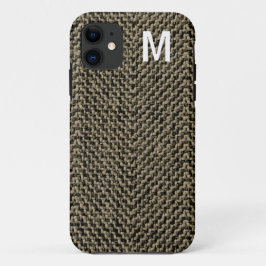 Monogram Brown Tweed iPhone 5 Fodral
