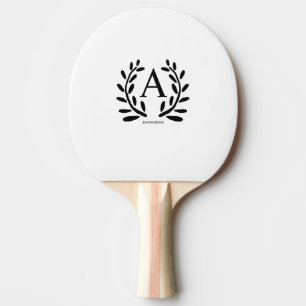 MONOGRAM BRUDGUMSVÄN TILLÄGG ÅR DATUM NAMN GÅVOR PINGISRACKET