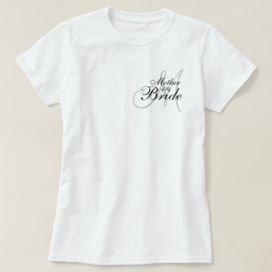 Monogram Budens mamma Bröllop T—Shirt Tee