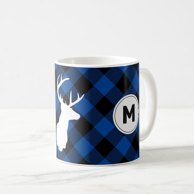 Monogram Buffalo Play Lumberjack Elk Kaffemugg (Framsida höger)