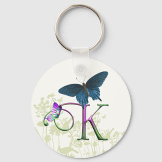 Monogram Butterfly Fantasy K Nyckelring