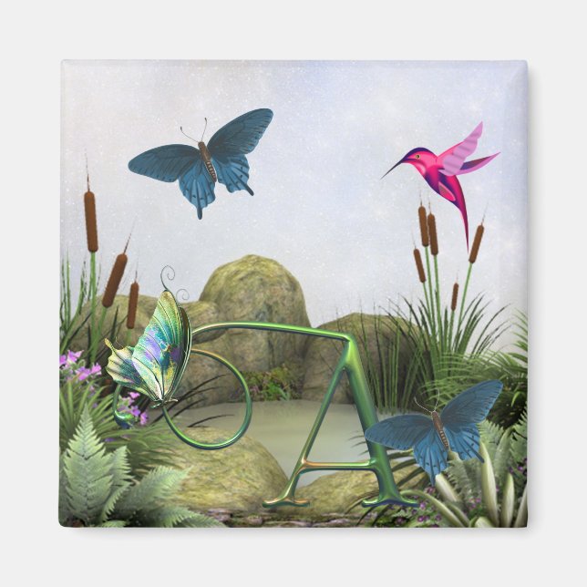 Monogram Butterfly Magnet Fantasy A (Framsidan)