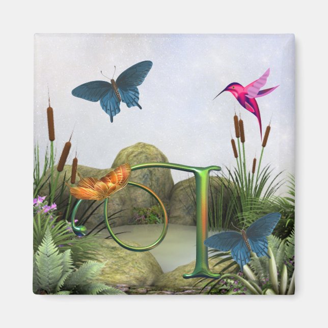 Monogram Butterfly Magnet Fantasy I (Framsidan)