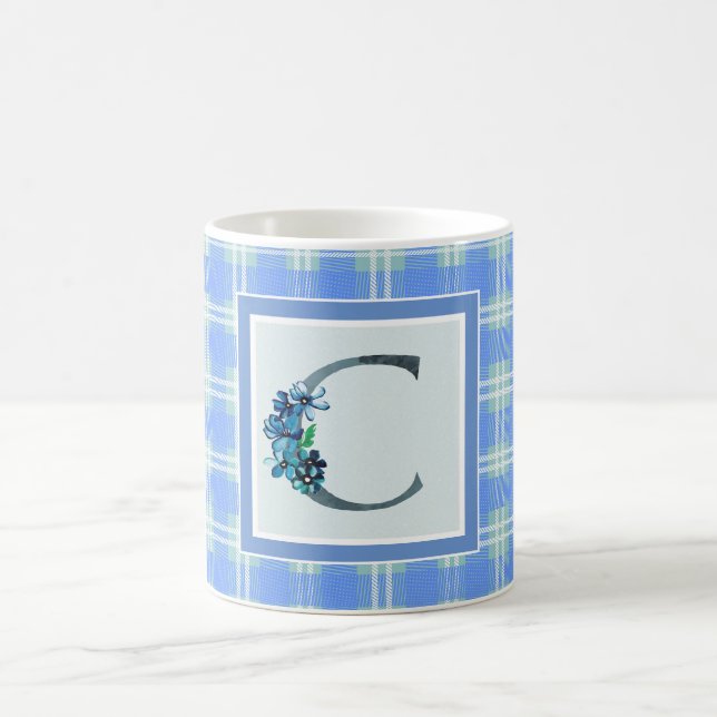 Monogram ’C’ och Blue Play Kaffemugg (Center)