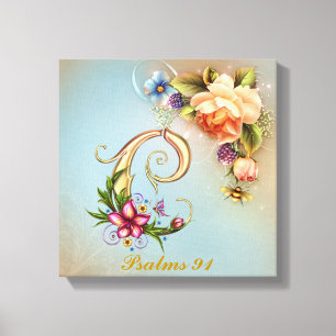 Monogram C Premium Wrapped Canvas (glapp)