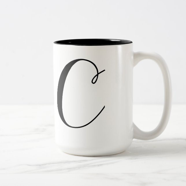 Monogram-C Två-Tonad Mugg (Höger)