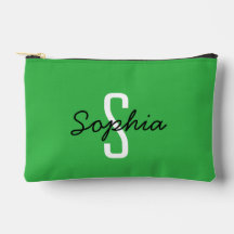 Monogram Caramel Rand med färsk Grönt