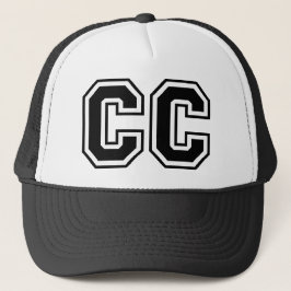 Monogram "CC" Truckerkeps