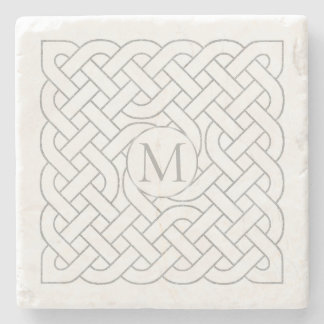 Monogram Celtic Knot Irish Stenunderlägg