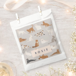 Monogram Charming Cat Mönster Cat Lovers