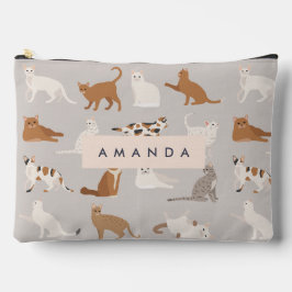 Monogram Charming Cat Mönster Cat Lovers