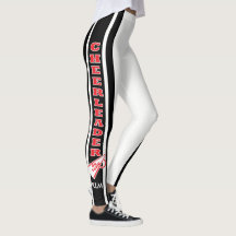 Monogram Cheerlead Red, White Black
