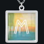Monogram | Citrus Fält I Silverpläterat Halsband<br><div class="desc">Modern</div>