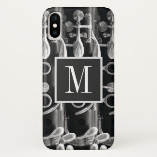 Monogram Clarinet Black and White