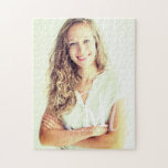 Monogram Class Year Anpassningsbar Photo Studenten Pussel<br><div class="desc">Utformningen består av monogram för flera lager. Lägg till ett foto- och klassår för anpassningsbarna. Filtret har tillämpats. Finns här: http://www.zazzle.com/store/selectpartysupplies</div>