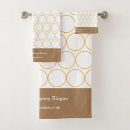 Monogram Classic Elegant Minimal vit och kaffe