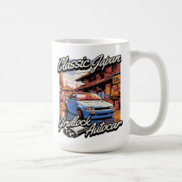 Monogram Classic japan car Vintage art Kaffemugg