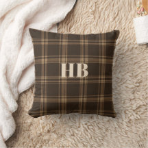 Monogram Classic Vintage Mörkbrun och Beige Randig