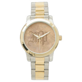 Monogram Classy Stone-utseende Armbandsur