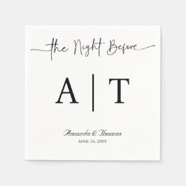 Monogram Cocktail-Pappersservett Pappersservett