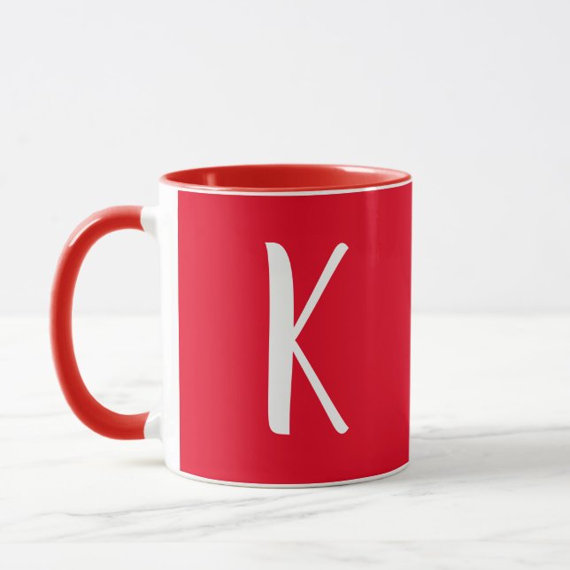 MONOGRAM COFFEE MUGG SCRIPT (Vänster)