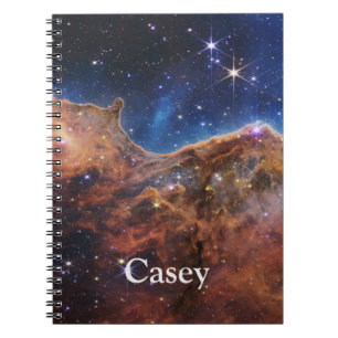 Monogram Cosmic Cliffs Carina Nebula Telescope Anteckningsbok