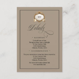 Monogram Creat QR Code Enclosure Card Tilläggskort