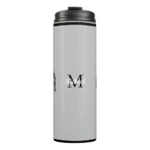 Monogram cute Graphics Elephant Personlig Black